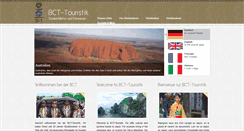 Desktop Screenshot of bct-touristik.com