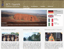 Tablet Screenshot of bct-touristik.com